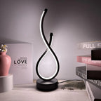 LED Table Lamp Bedroom Nightlight Creative Restaurant Coffee Shop Luminescent Decorative Table Lamp - MOOAZAA