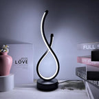 LED Table Lamp Bedroom Nightlight Creative Restaurant Coffee Shop Luminescent Decorative Table Lamp - MOOAZAA