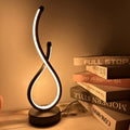 LED Table Lamp Bedroom Nightlight Creative Restaurant Coffee Shop Luminescent Decorative Table Lamp - MOOAZAA