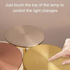 LED Table Lamp Touch Sensor Night Light – USB Rechargeable Portable Wireless Lamp for Bedroom, Restaurant, Hotel, or Bar - MOOAZAA