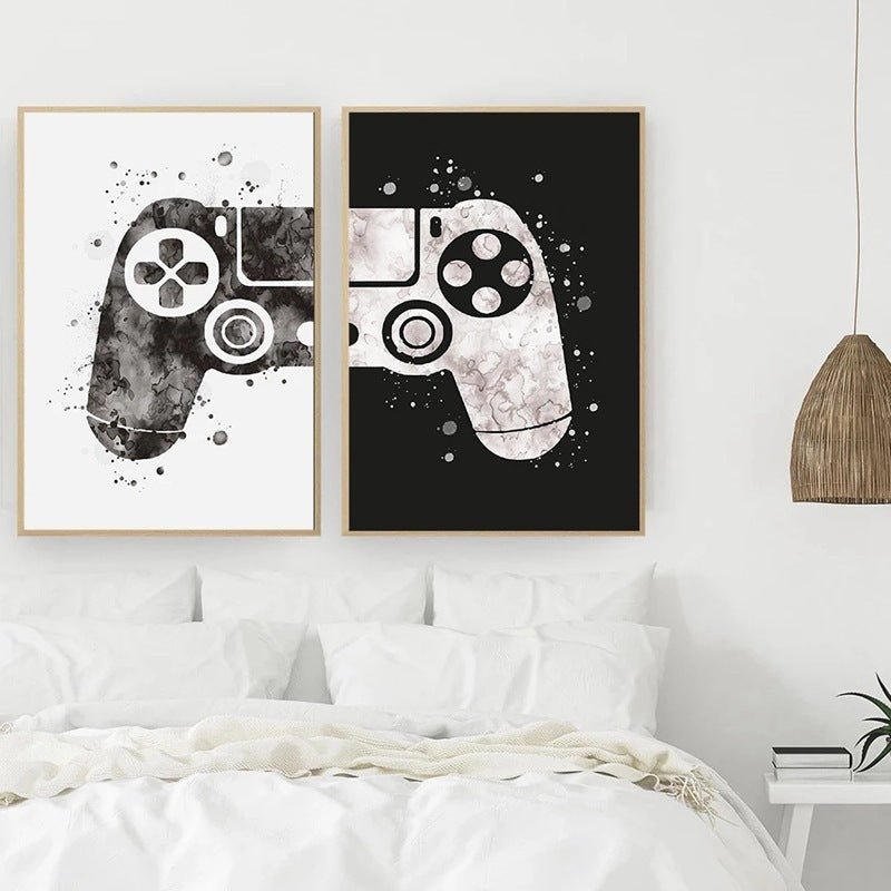 Living Room Bedroom Game Room Decorative Painting Canvas Painting - MOOAZAA