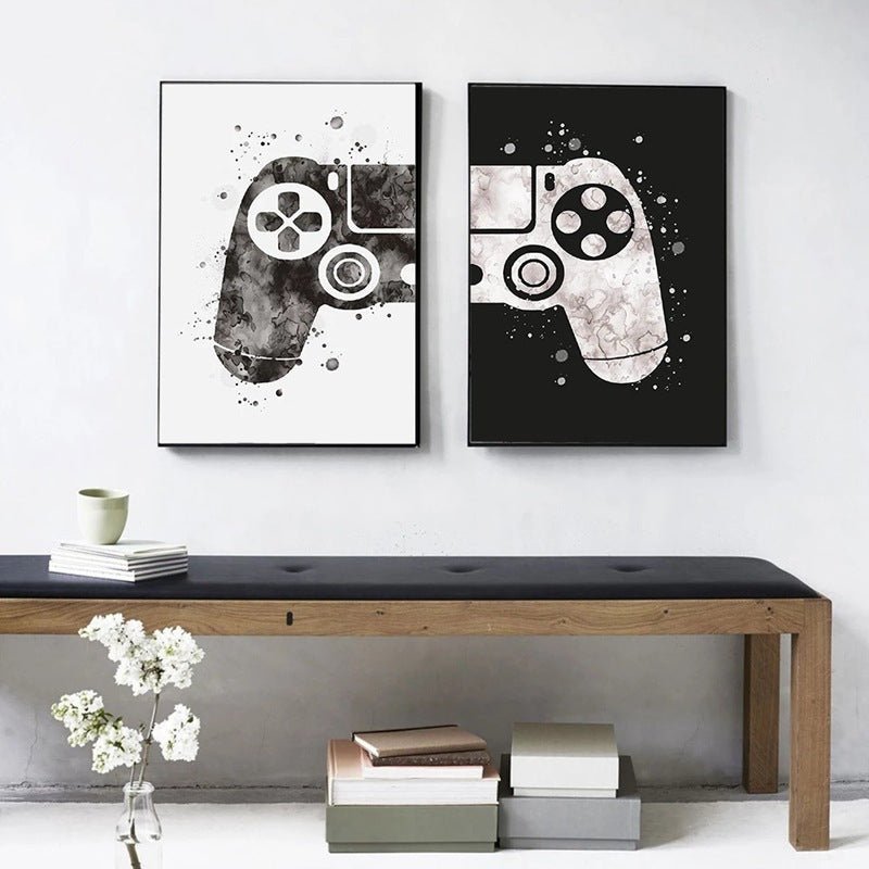 Living Room Bedroom Game Room Decorative Painting Canvas Painting - MOOAZAA