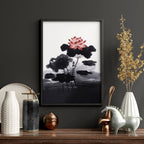 Living Room Canvas | Set of 3 Asian Inspired Wall art Prints