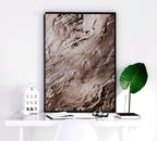 Large wall art living room | set of 3 Marble wall art prints