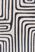 Loft Geometric Blue Rug - MOOAZAA