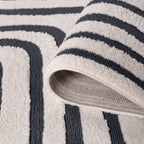 Loft Geometric Blue Rug - MOOAZAA