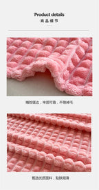 Luxury Imitation Fur Flannel Blanket – Ultra-Soft Winter Throw