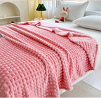 Luxury Imitation Fur Flannel Blanket – Ultra-Soft Winter Throw