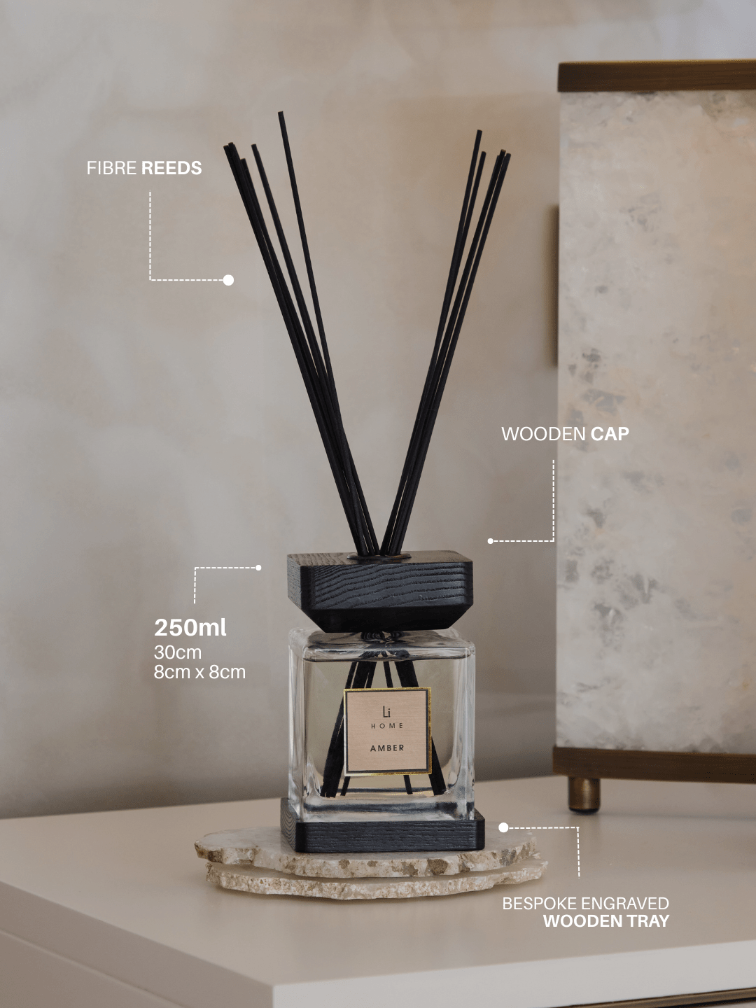 Luxury Square Diffuser - Sable - MOOAZAA