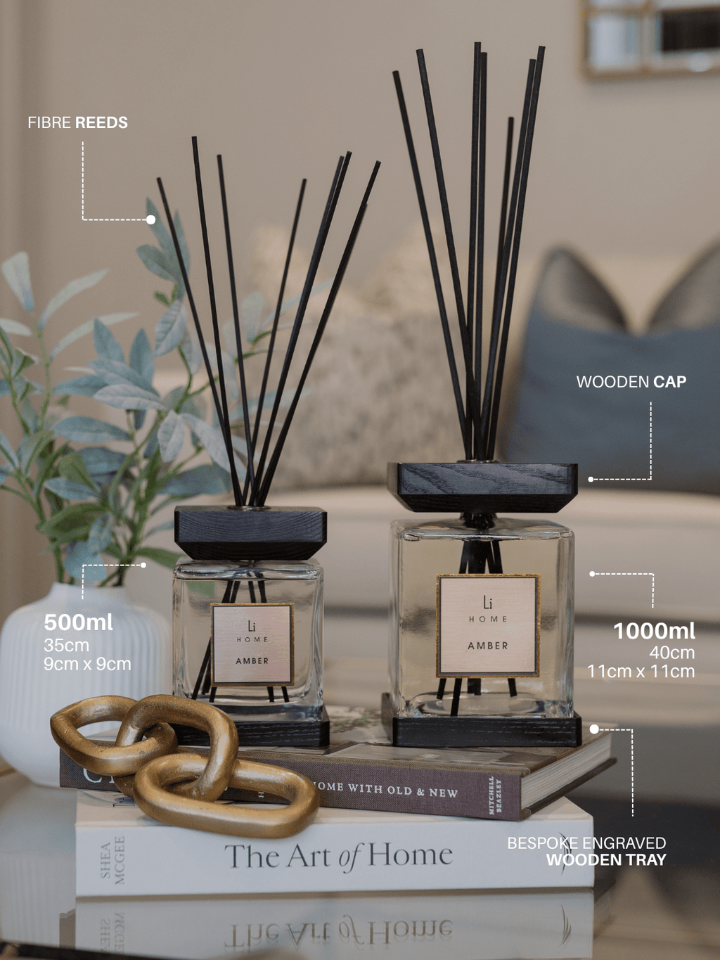 Luxury Square Diffuser - Sable - MOOAZAA