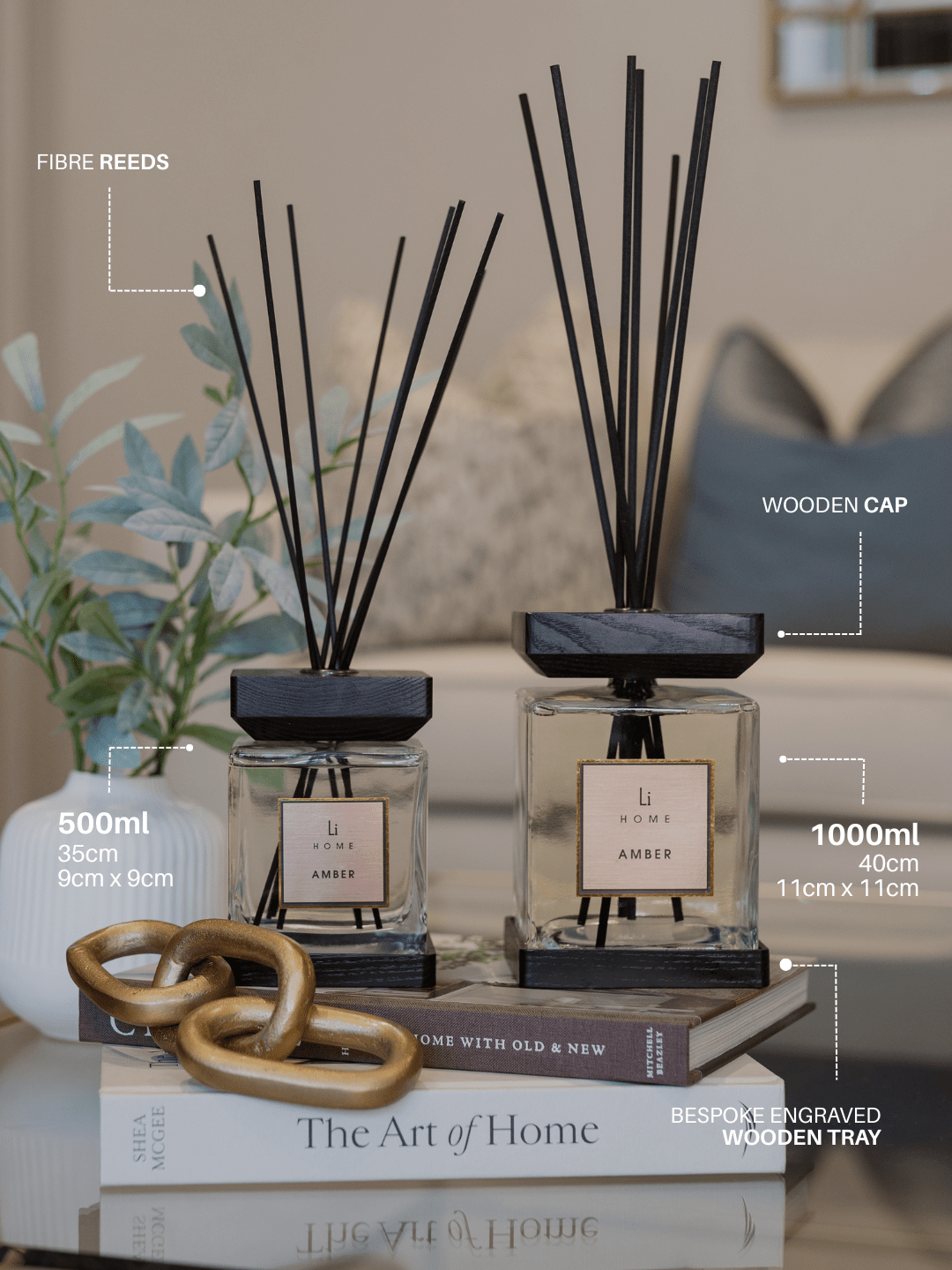 Luxury Square Diffuser - Sable - MOOAZAA