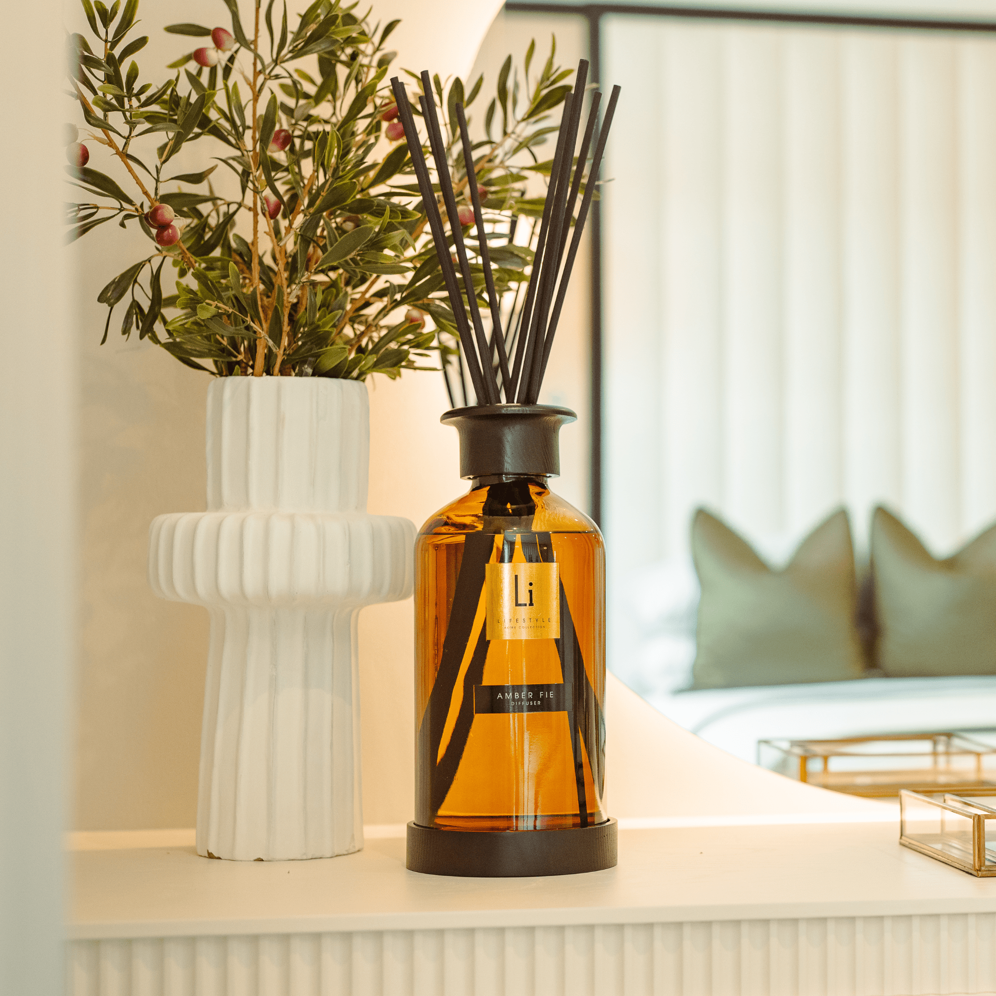 Luxury XXL Room Diffuser - Amber Fie - MOOAZAA