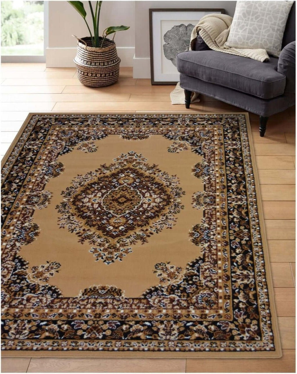Maestro Traditional Brown Rug | 4470 B55 - MOOAZAA