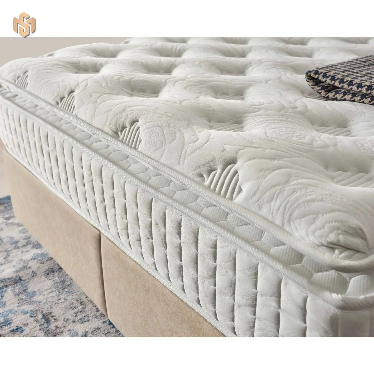 Manolya Mattresses Miebi UK - Cotton Fabric - Premium Quality - MOOAZAA 