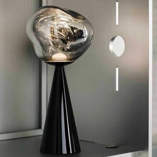 Melt Portable Dimmable Led Table Lamp - Modern Nordic Bedside Lamp - MOOAZAA