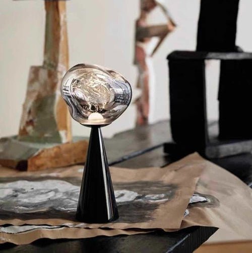 Melt Portable Dimmable Led Table Lamp - Modern Nordic Bedside Lamp - MOOAZAA