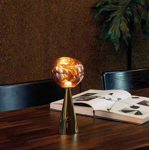 Melt Portable Dimmable Led Table Lamp - Modern Nordic Bedside Lamp