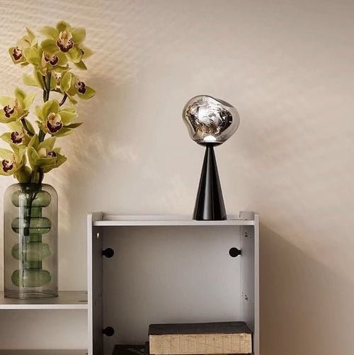 Melt Portable Dimmable Led Table Lamp - Modern Nordic Bedside Lamp - MOOAZAA