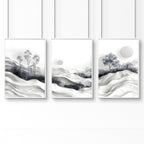 Mens Bedroom Art | Set of 3 Wall Art Prints