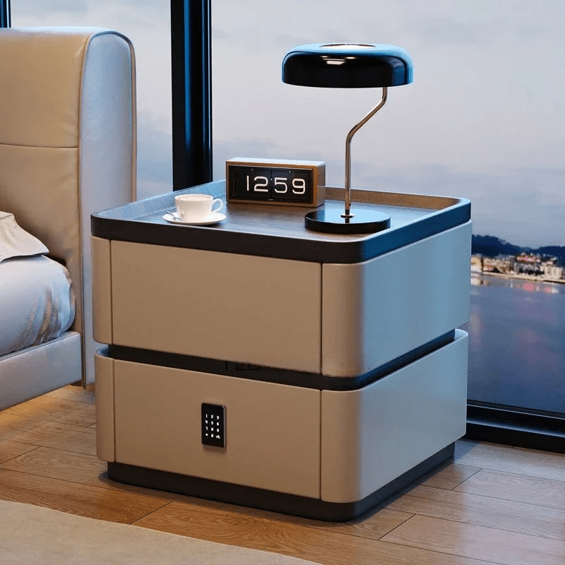 Mesitas Trendy Drawers Bedside Table - MOOAZAA 