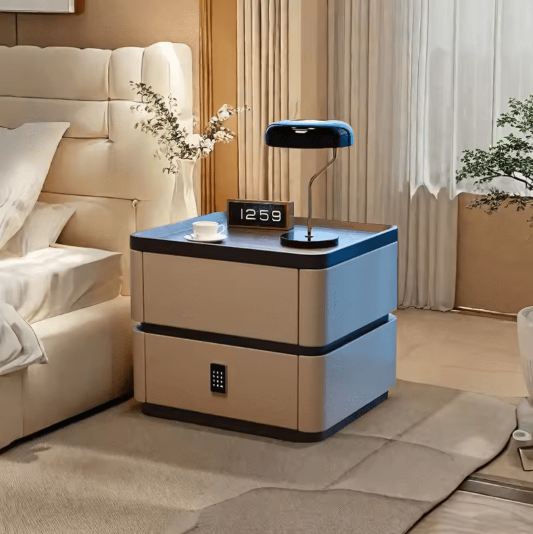 Mesitas Trendy Drawers Bedside Table - MOOAZAA 