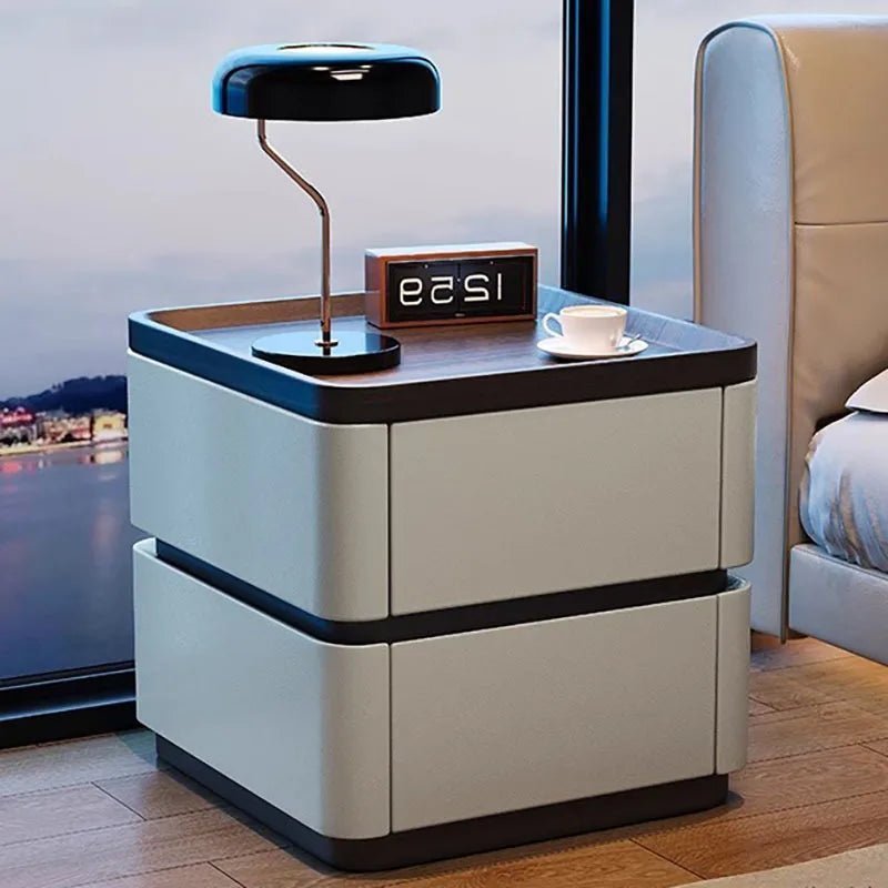 Mesitas Trendy Drawers Bedside Table - MOOAZAA 