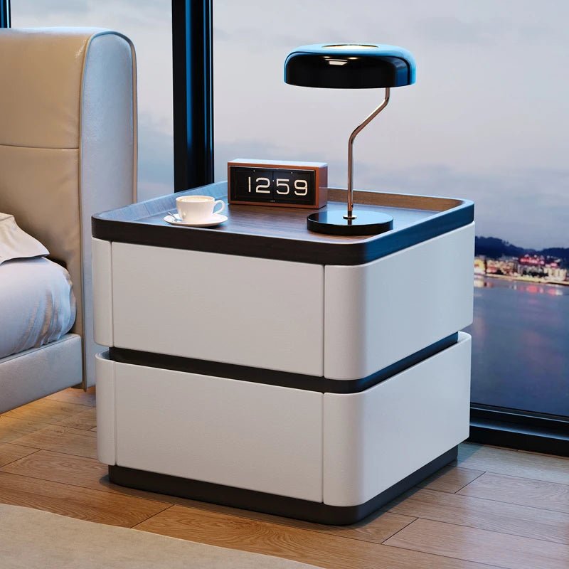 Mesitas Trendy Drawers Bedside Table - MOOAZAA 