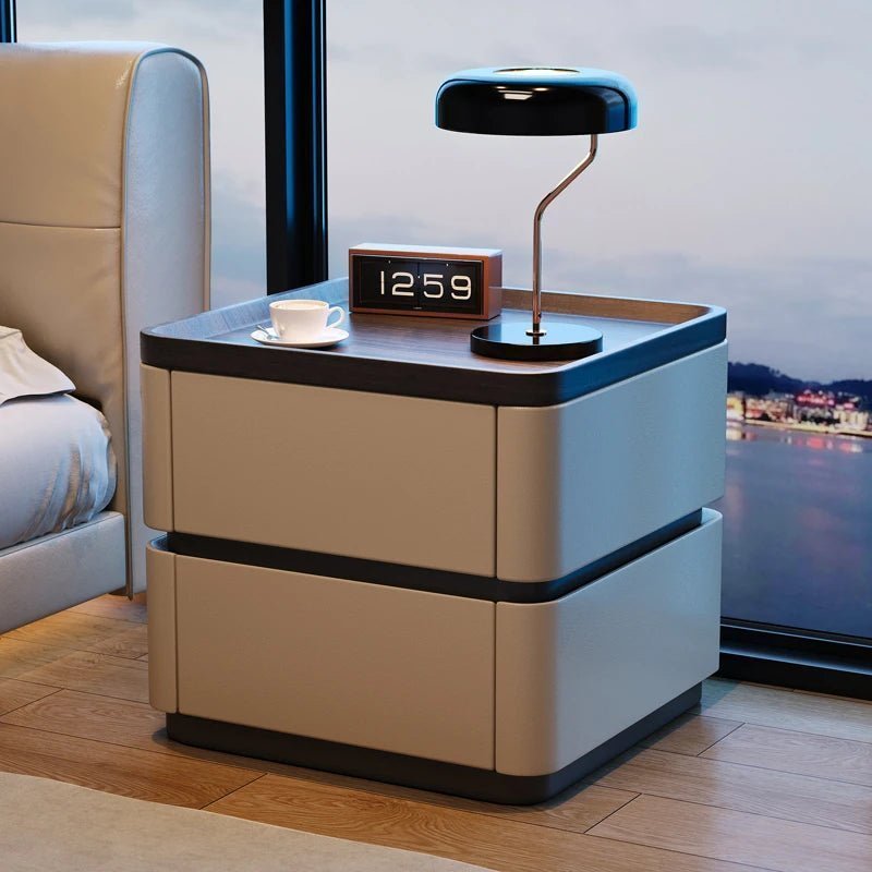 Mesitas Trendy Drawers Bedside Table - MOOAZAA 
