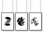 Minimalistic wall art | set of 3 wall art prints