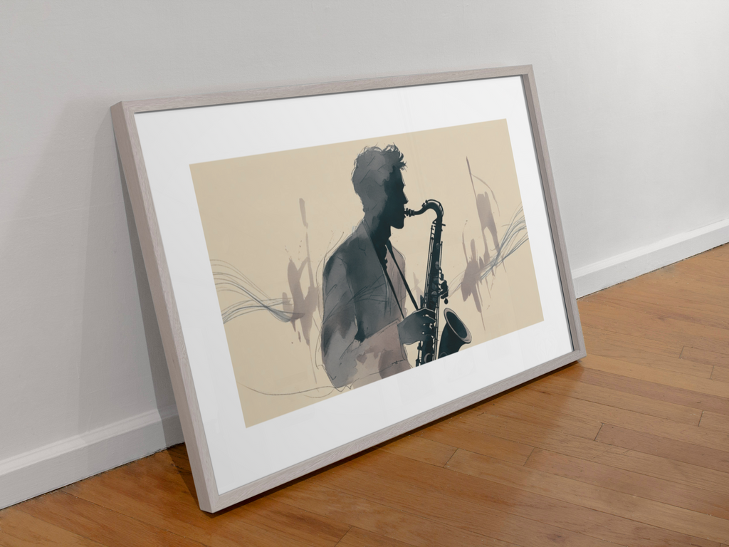 Music Wall Art Digital Download – Set of 4 Abstract Posters