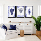 Pictures for living room walls | Set of 3 wall art prints