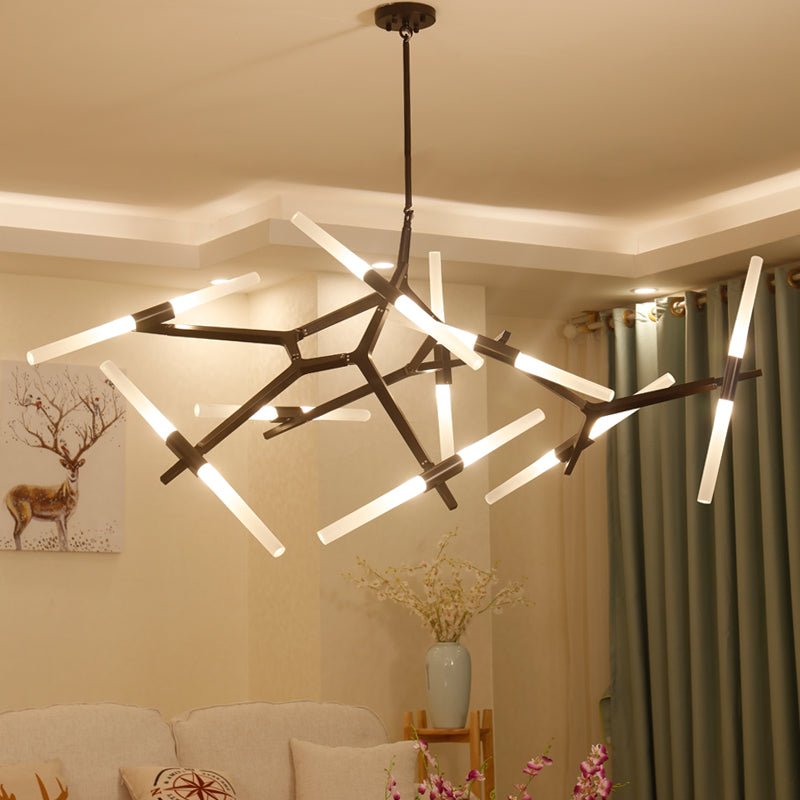 Modern Irregular Living Room Minimalist Dining Room Chandelier - MOOAZAA
