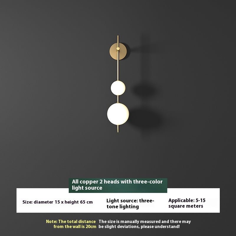 Modern LED Wall Lamp for Aisle, Stairway, Exhibition Hall - Opper Background Wall Light - MOOAZAA 