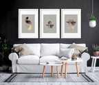 Modern Wall Art for Living Room – Set of 3 Prints