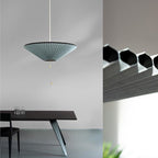 Modern Nordic Living Room Dining Room Pleated Deformation Chandelier - MOOAZAA