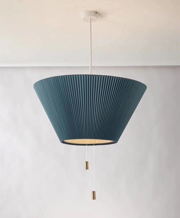 Modern Nordic Living Room Dining Room Pleated Deformation Chandelier - MOOAZAA