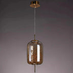 Modern Starry Sky Glass LED Pendant Light – Luxury Hanging Ceiling Lamp - MOOAZAA