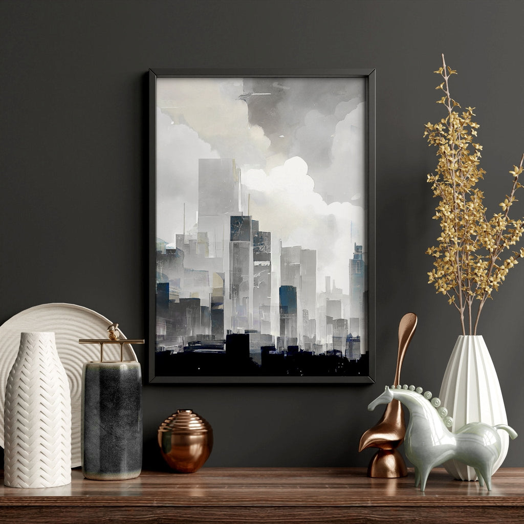 Contemporary Wall Art UK | Set of 3 Skyscraper Prints
