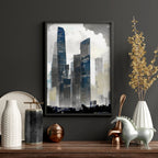 Contemporary Wall Art UK | Set of 3 Skyscraper Prints