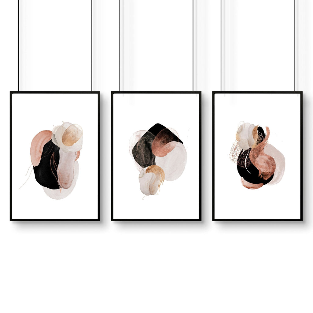 Modern print art | set of 3 wall art prints