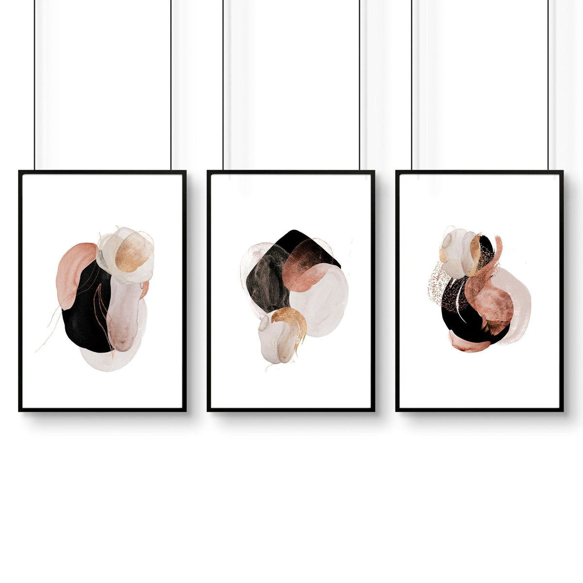 Modern print art | set of 3 wall art prints