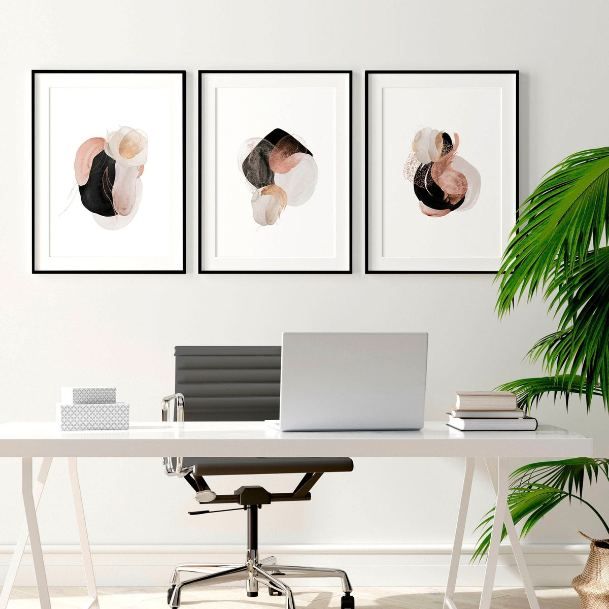 Modern print art | set of 3 wall art prints