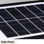 Modern Waterproof Outdoor Solar Pillar Lamp for Yard & Garden - MOOAZAA