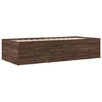 Modern Wooden 2 - in - 1 Single Size 90cm Daybed With 6 Storage Drawers Wood Sofa Beds - MOOAZAA