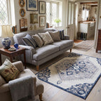 Montana Vintage Navy Rugs | 4020