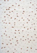 Moodi Shaggy Cream/Terra Biscotti Rug - MOOAZAA