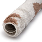 Moodi Shaggy Cream/Terra Sunhaze Rug - MOOAZAA