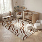 Moodi Shaggy Cream/Terra Savara Rug