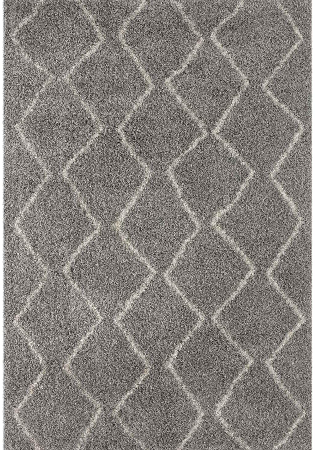 Moroccan Grey Shaggy Rug | 810 - MOOAZAA