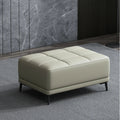 Morocco Luxury Living Room Leather Footstool, End of bed bench - MOOAZAA 